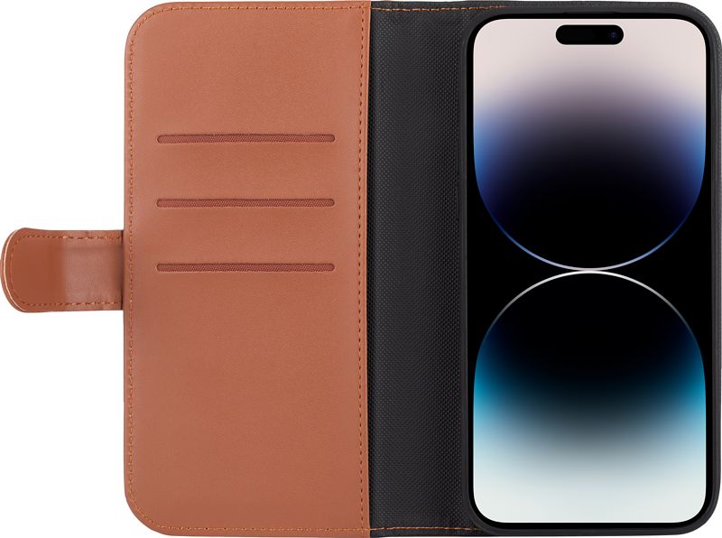 Foto van Bluebuilt apple iphone 14 pro max 2-in-1 case bruin