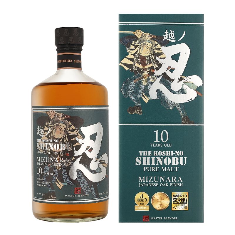 Foto van Shinobu 10 years 70cl whisky + giftbox