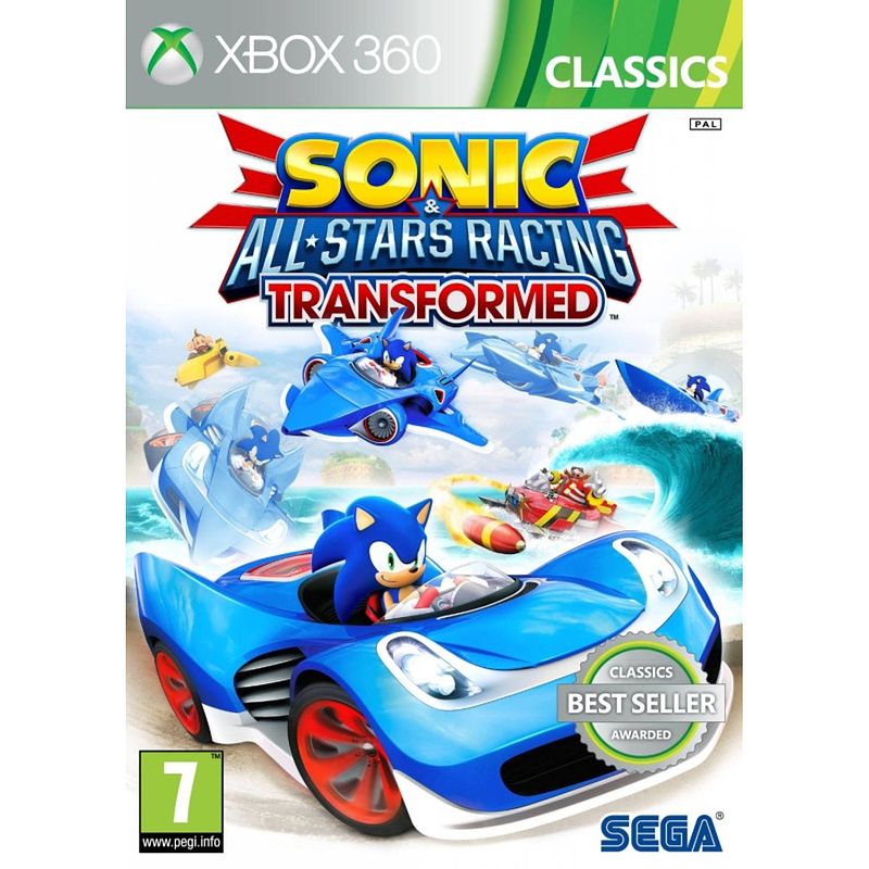 Foto van Sonic all-stars racing transformed (classics)