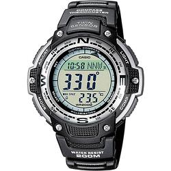 Foto van Casio chronograaf horloge sgw-100-1vef (l x b x h) 51.5 x 47.6 x 13.2 mm zwart materiaal (behuizing): hars materiaal (armband): hars