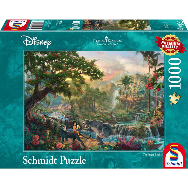 Foto van Schmidt puzzel disney the jungle book - 1000 stukjes