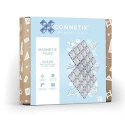 Foto van Connetix magnetische tegels base clear 2 stuks