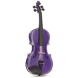 Foto van Stentor sr1441 harlequin 15 inch (3/4) deep purple akoestische altviool inclusief koffer en strijkstok