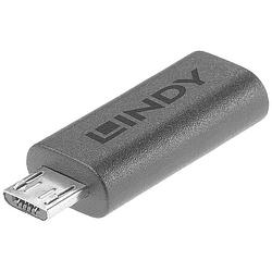 Foto van Lindy usb 2.0 adapter [1x usb-c® bus - 1x micro-usb 2.0 b stekker] 41903