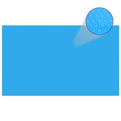 Foto van Vidaxl zwembadhoes rechthoekig 500x300 cm pe blauw