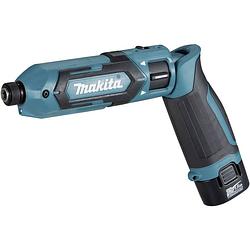 Foto van Makita makita td022dse accu-knikschroefmachine 7.2 v 1.5 ah li-ion incl. 2 accus, incl. tas