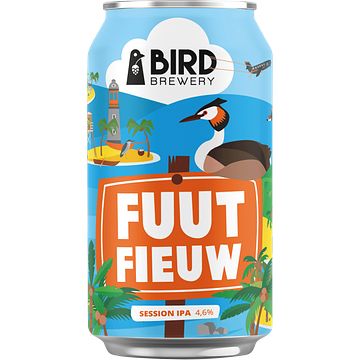 Foto van Bird brewery fuut fieuw session ipa bier blik 33cl bij jumbo