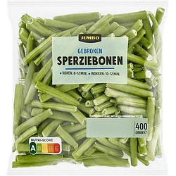 Foto van Jumbo gebroken sperziebonen 400g aanbieding bij jumbo | 2 voor 3.50