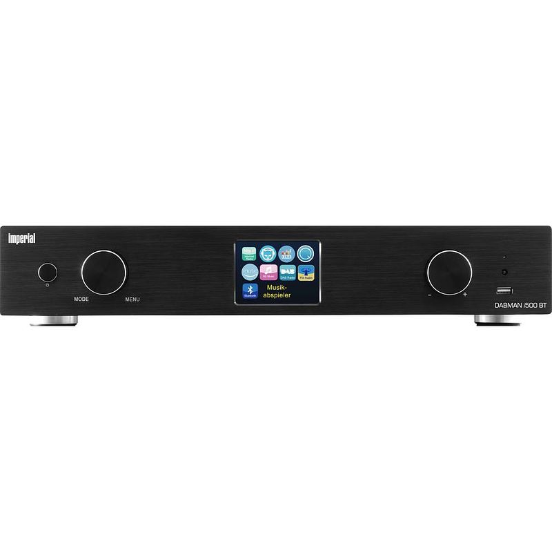 Foto van Imperial dabman i500bt internetradio hifi-tuner zwart bluetooth, dab+, usb, wifi