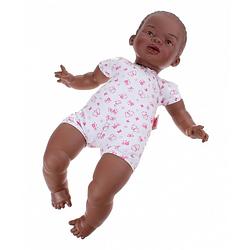 Foto van Berjuan babypop newborn soft body afrikaans 45 cm meisje