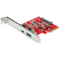 Foto van Roline 15062142 1 + 1 poorten pci express kaart usb 3.2 gen 2 (usb 3.1), usb-c® pcie x4