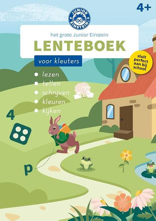 Foto van Het grote junior einstein lenteboek - paperback (9789493218420)