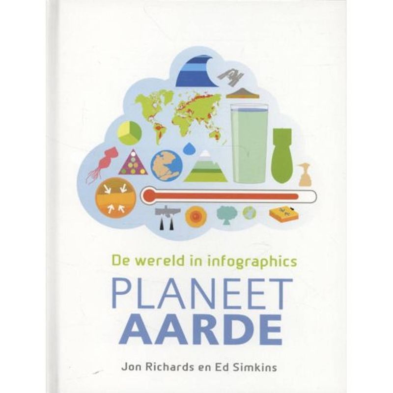 Foto van Planeet aarde - de wereld in infographics