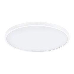 Foto van Eglo fueva 1 plafondlamp - rond - slim design - led - 60cm - 3200lm - 3000k - wit