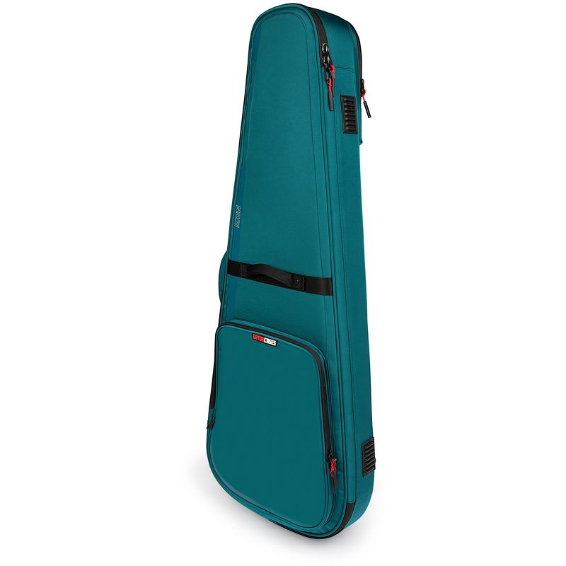 Foto van Gator cases g-icon335-blu icon serie softcase voor gitaar type 335 - blauw