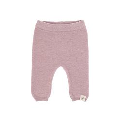 Foto van Lässig gebreide baby broek gots garden explorer light pink 62-68, 2-6 mnd