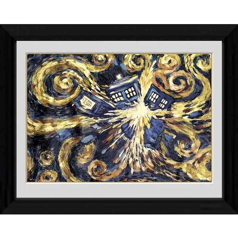 Foto van Gb eye poster in lijst doctor who exploding tardis 30 x 40 cm