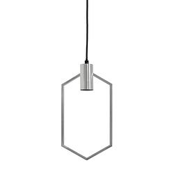 Foto van Light & living - hanglamp aina - 20x5x40 - zilver