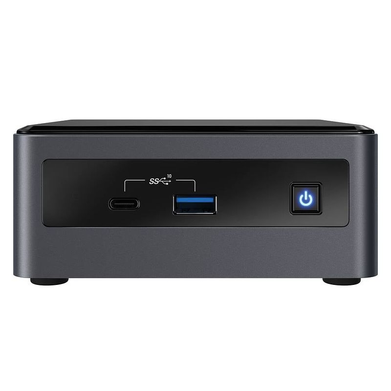 Foto van Intel barebone nuc10i5fnhn () intel® core™ i5 i5-10210u uhd graphics freedos bxnuc10i5fnhn