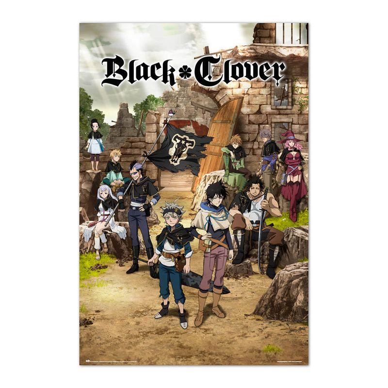 Foto van Grupo erik black clover black bull squad and yuno poster 61x91,5cm