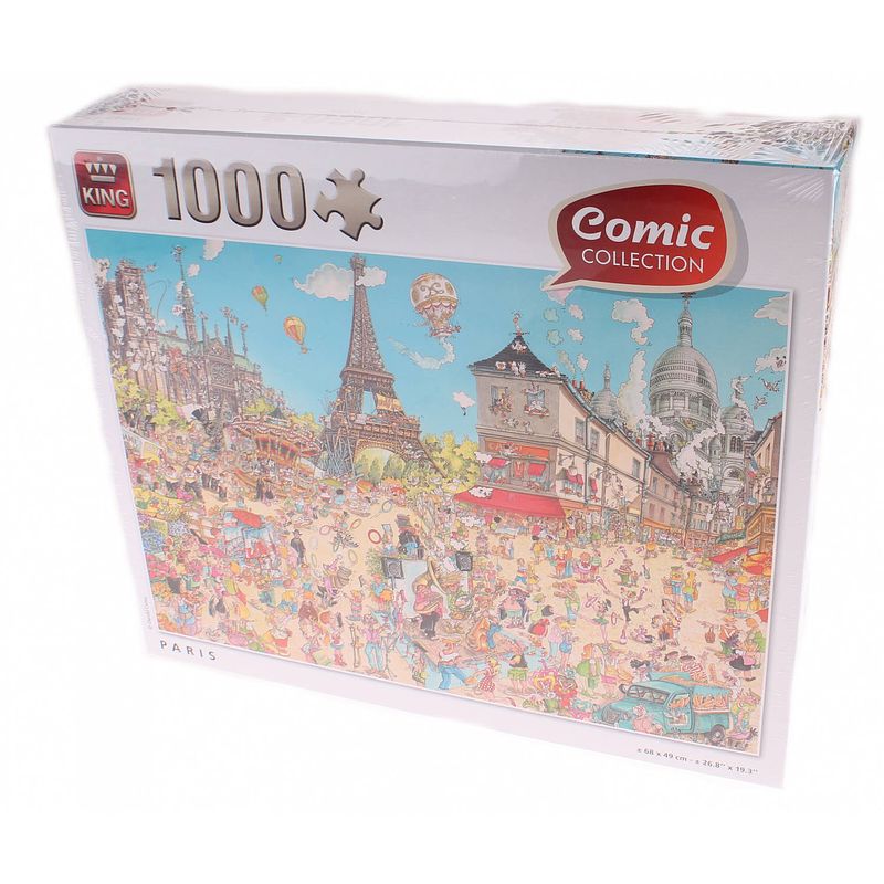 Foto van King legpuzzel parijs 1000 stukjes