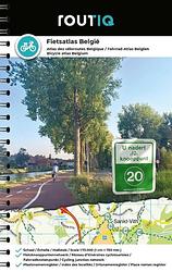 Foto van Routiq fietsknooppuntenatlas belgië - paperback (9789028704947)
