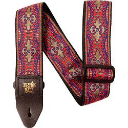 Foto van Ernie ball 4674 kashmir sunset jacquard strap extra lange gitaarband