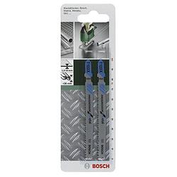 Foto van Bosch accessories 2609256735 decoupeerzaagblad hss, t 123 xf 2 stuk(s)