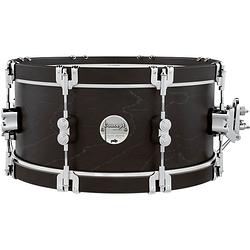 Foto van Pdp drums pdcc6514ssee concept classic ebony stain snaredrum 14 x 6.5 inch