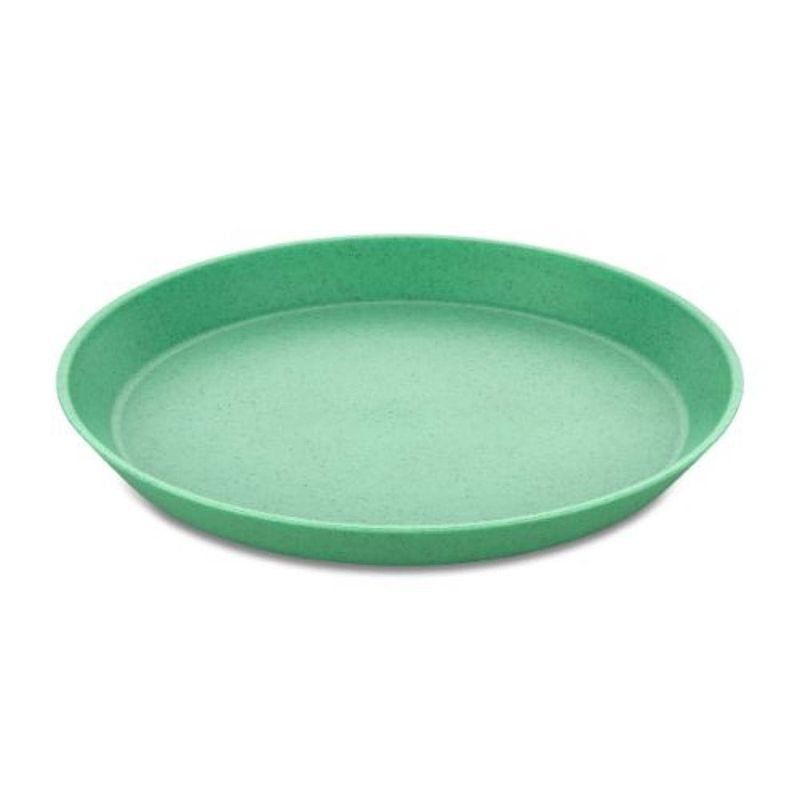 Foto van Koziol - rond bord, 20.5 cm, organic, appel groen - koziol connect plate