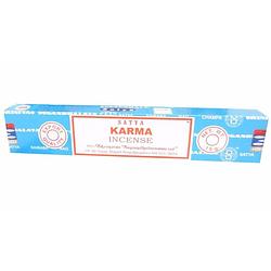 Foto van Nag champa wierook karma 15 gram - wierookstokjes