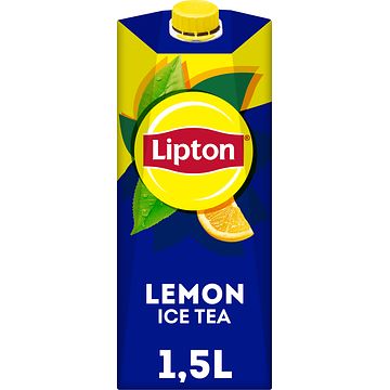 Foto van 3+1 gratis | lipton ice tea lemon 1, 5l aanbieding bij jumbo