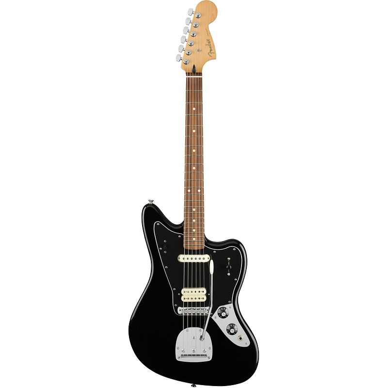 Foto van Fender player jaguar black pf