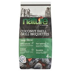 Foto van Nature of barbecuing kokosnoot briketten 4kg bij jumbo