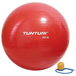 Foto van Tunturi fitnessbal gymbal rood - 55 cm