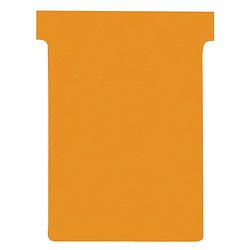 Foto van Nobo t-planbordkaarten index 3, ft 120 x 92 mm, oranje