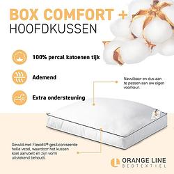 Foto van Hoofdkussen box - comfort plus - geschikt voor - dekbed-discounter.nl