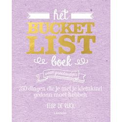Foto van Het bucketlist boek voor grootouders - bucketlist