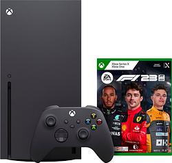 Foto van Xbox series x + f1 23