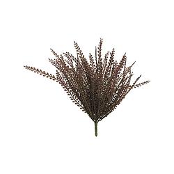 Foto van Button fern bush brown 35 cm kunstplant nova nature