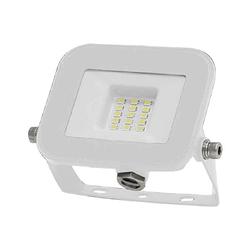 Foto van V-tac vt-44010-w witte led schijnwerpers - samsung - ip65 - 10w - 735 lumen - 4000k - 5 jaar