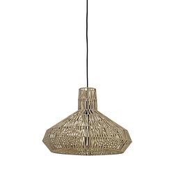 Foto van Light & living - hanglamp masey - 49x49x35 - bruin