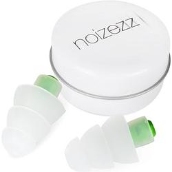 Foto van Noizezz - green medium - one size fits all gehoorbescherming met demping tot 24 db - groen - paar