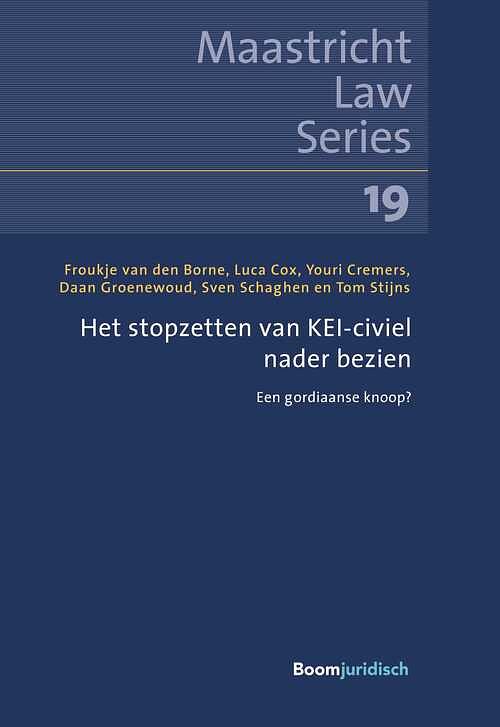 Foto van Het stopzetten van kei-civiel nader bezien - d.a. groenwoud - ebook (9789089745323)