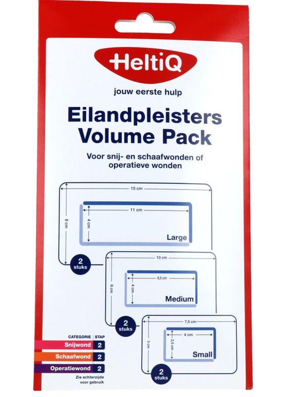 Foto van Heltiq eilandpleisters volume pack