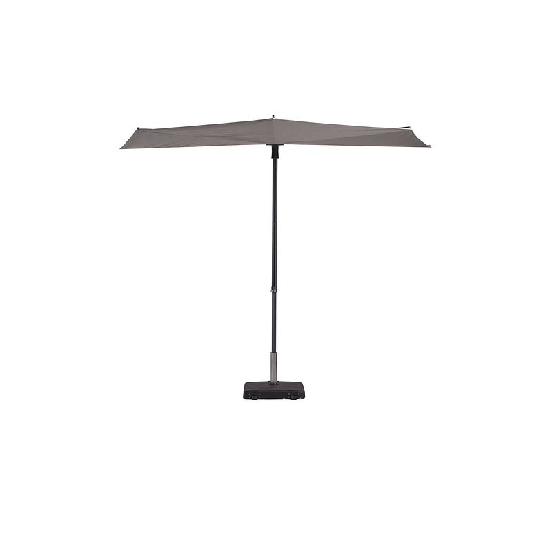 Foto van Madison parasol sun wave 300 cm - light grey