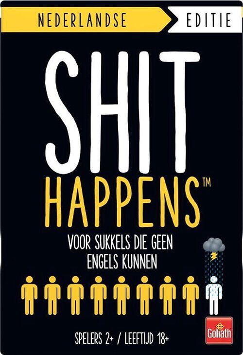 Foto van Shit happens - voor sukkels die geen engels kunnen - spel;spel (8711808765481)