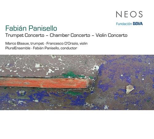 Foto van Panisello: trumpet concerto/chamber concerto/violin concerto - cd (4260063110702)