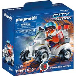 Foto van Playmobil city life reddingsdienst - speed quad - 71091