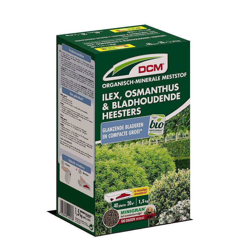 Foto van Meststof ilex, osmanthus & bladhoudende heesters (mg 1,5 kg sd od)